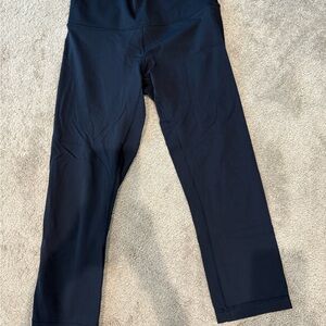 Lululemon Align navy leggings - crop size 6